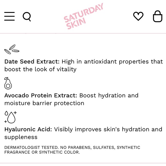 *NEW* Saturday Skin Wide Awake Eye Cream - Picture 3 of 5